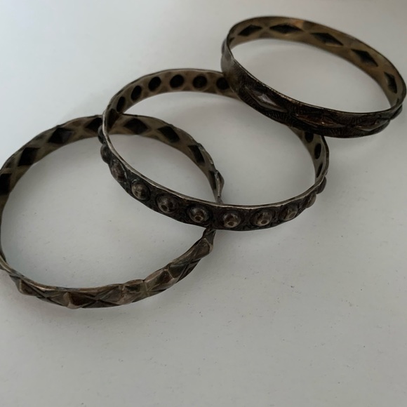 Navajo Three Bangle Set